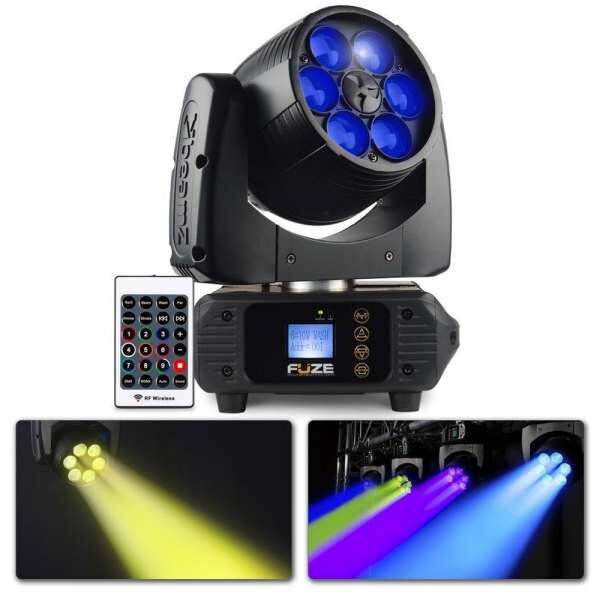 BeamZ FUZE610Z Wash 6x10W LED Moving Head mit Zoom