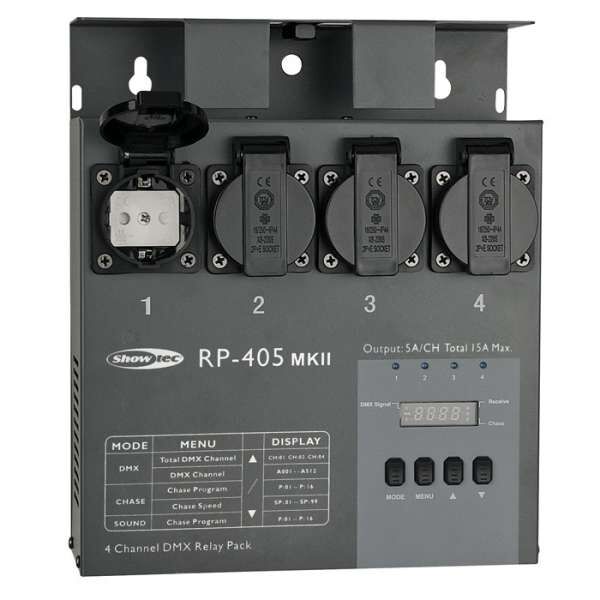 SHOWTEC RP-405 MKII Relay pack