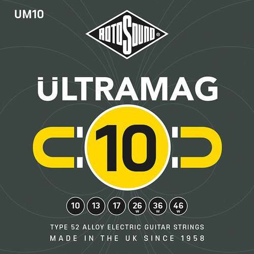 Rotosound E-Gitarre-Saiten Ultramag Satz Regular 10-46