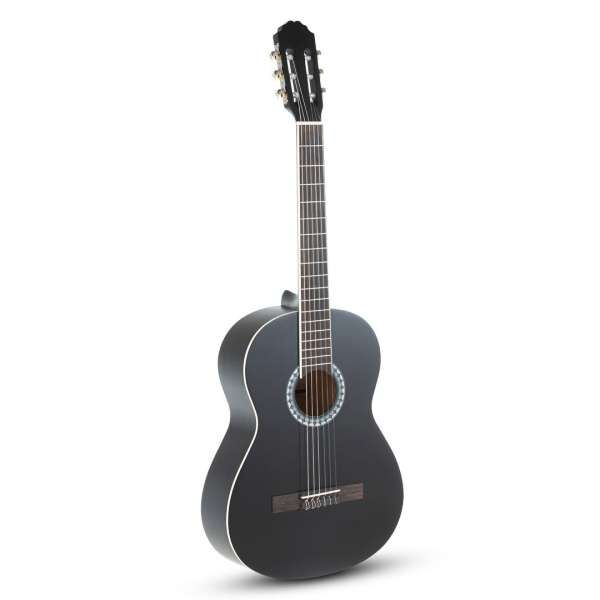 PURE GEWA Klassikgitarre Basic 4/4 schwarz