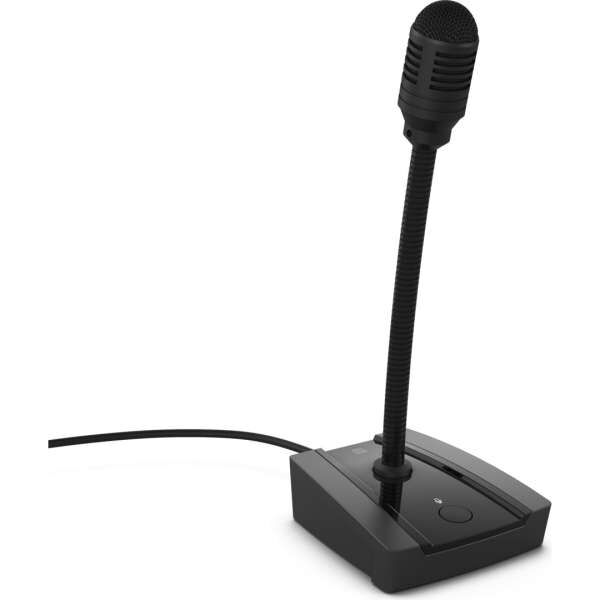 LD Systems PAM Paging Tischmikrofon mit Schwanenhals