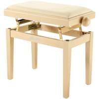 Donner Adjustable Klavierbank beige