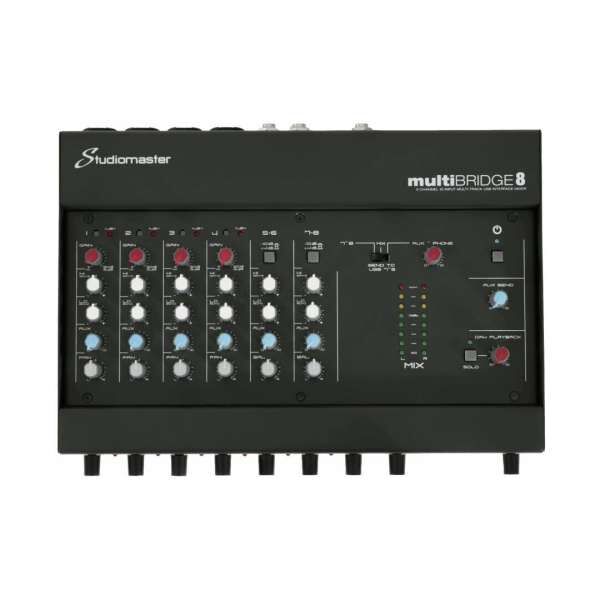 Studiomaster Multibridge 8 - Podcast Mixer / Soundkarte
