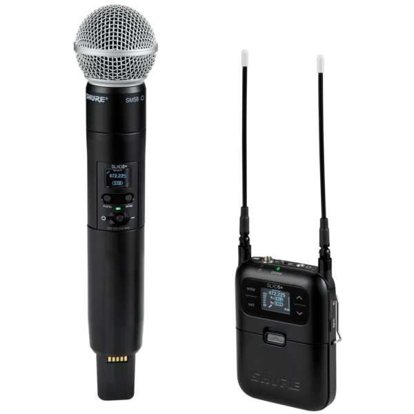 Shure SLXD25+/58 Digitales Drahtlossystem mit SM58 S50