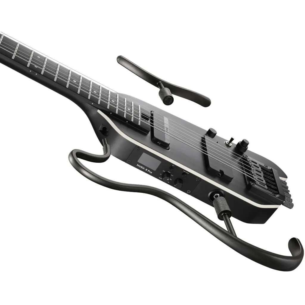 Donner HUSH-X PRO Silent E-Gitarre black | HotSound-Store