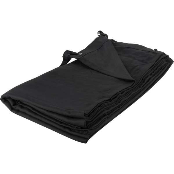 Wentex Backdrop CS Molton schwarz 3m x 6m 300 g/m²