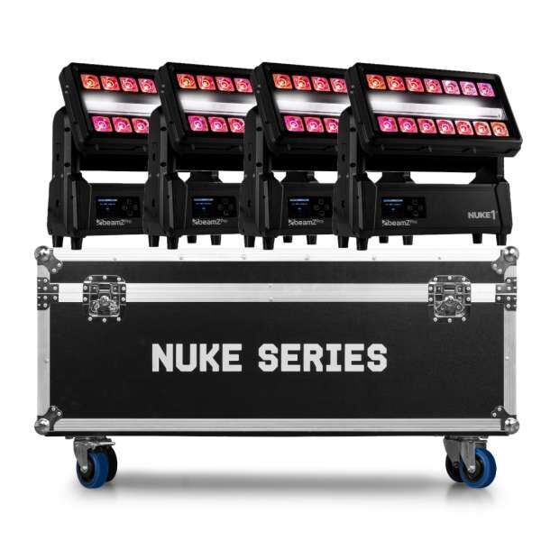 BeamZ Pro Nuke1 - IP65 Outdooor Moving Strobe Tourset 4