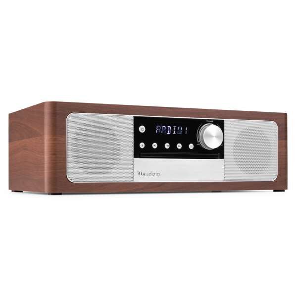 Audizio LUNATA All-In-One-Musik-System DW/SIL