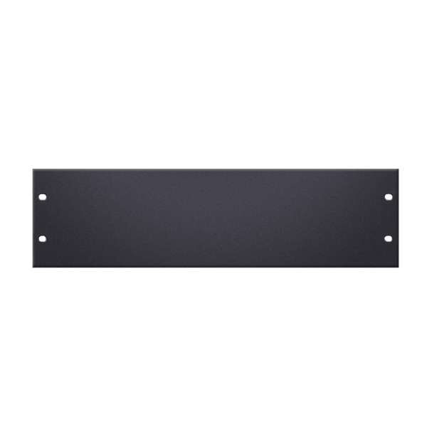 Adam Hall 19" Parts 87223 - 19" U-Rackblende 3 HE, Aluminium