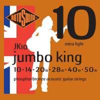 Rotosound Akustik-Gitarren Saiten Jumbo King Satz Extra Light 10-50 Rotosound Akustik-Gitarren Saiten Jumbo King Satz Extra Light 10-50