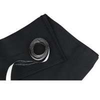 BeamZ Pro STAGE-SKIRT320 20 x 600cm schwarz