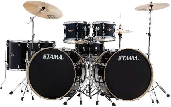 Tama IMPERIALSTAR Double Bass Kit Hairline-Black