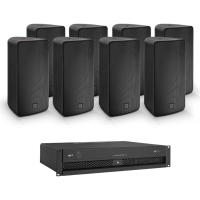 NEXT audiocom 8T8.AD3000 Installationslautsprecher Set mit Verstärker