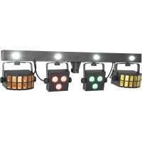 BeamZ Showbar FREE2 Lichtanlage 2x PAR and 2x Derby und Strobe