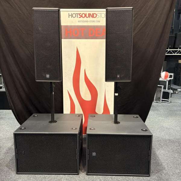 RCF KXL 4-A SUB 9019-AS Club PA System B-Ware