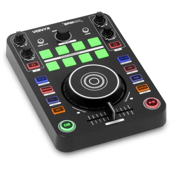 Vonyx Spin100 - DJ Midi Controller Virtual DJ