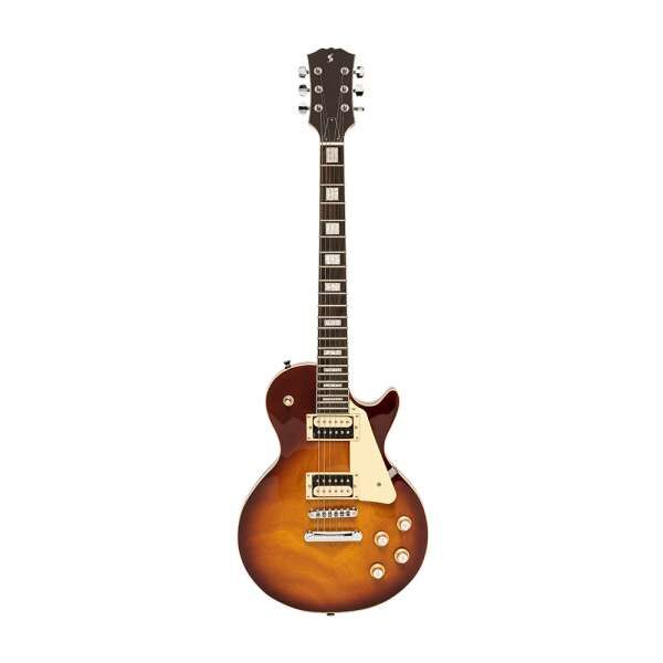 Stagg SEL-STD VSB E-Gitarre im LP Look Sunburst