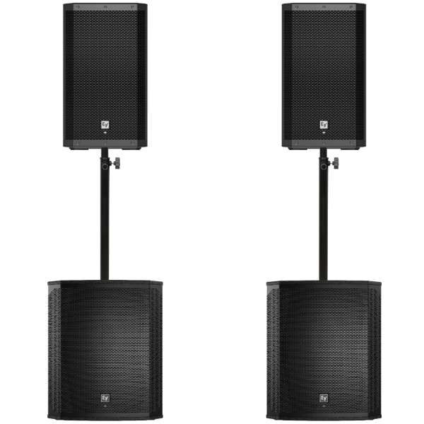 Electro Voice ZLX 15P G2 Club PA Set