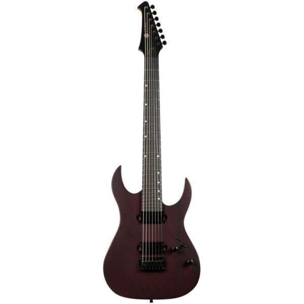 SPIRA Guitars S-407 Satin Wine Red