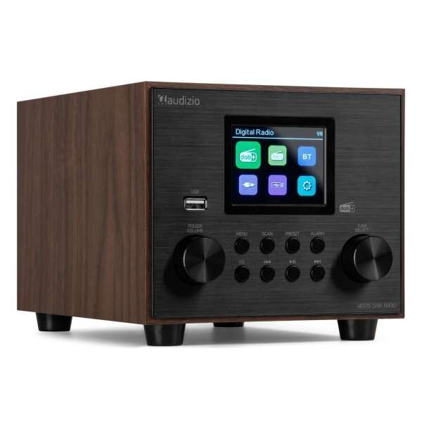 Audizio Vieste DAB+ Radio-System mit Subwoofer - Wood