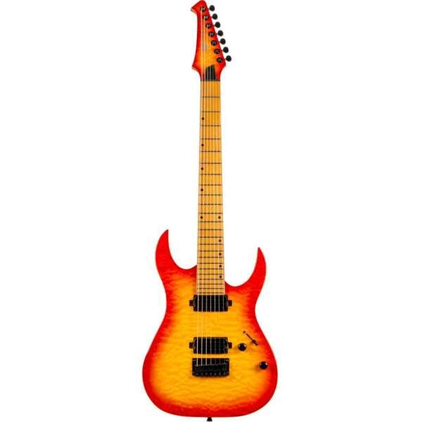 SPIRA Guitars S-507 Fireburst
