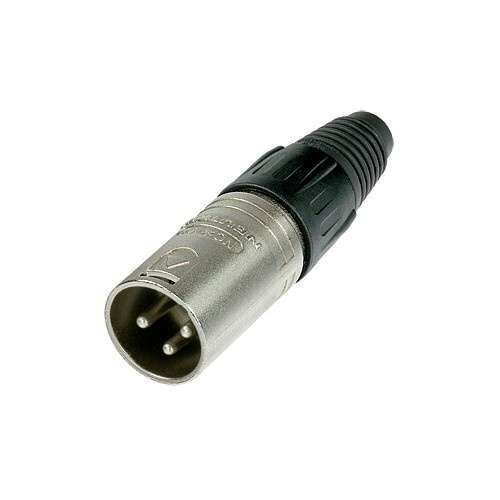 Neutrik NC3MX - XLR Stecker 3-Pol male, vernickelt