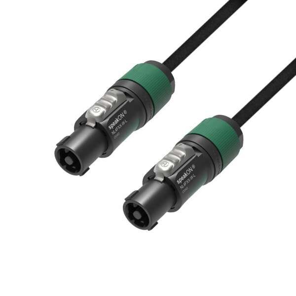 Adam Hall Cables K5 S425 NN 1500 - Lautsprecherkabel 15m 4 x 2,5 mm² Neutrik Speakon 4-Pol auf 4-Pol