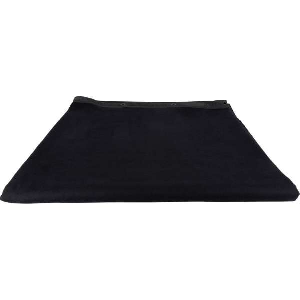 Wentex Bühnenvorhang aus Molton 320 g/m² 300 x 600 cm schwarz