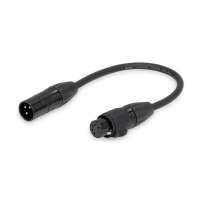PD Connex Adapterkabel DMX 3 Pol. Male / 5 Pol. Female IP65 0,10m