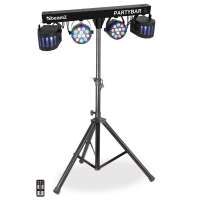 BeamZ PartyBar2 LED Lichtanlage mit 2 x PAR + 2 x Derby