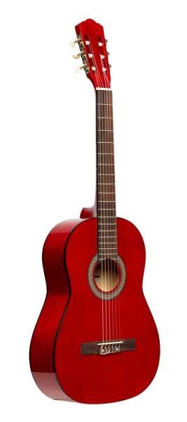 Stagg SCL50 3/4 Akustik Gitarre klassisch rot