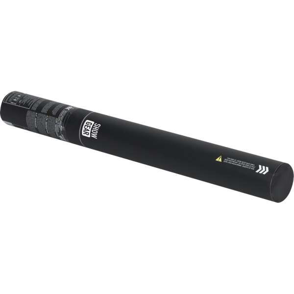 Showgear 62020WS Handheld Konfetti Shooter 50 cm weiß/silber