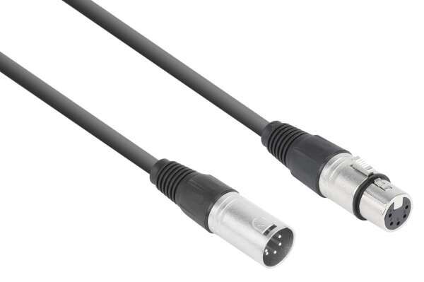 PD Connex DMX Kabel XLR Male - XLR Female 5-pol 6m