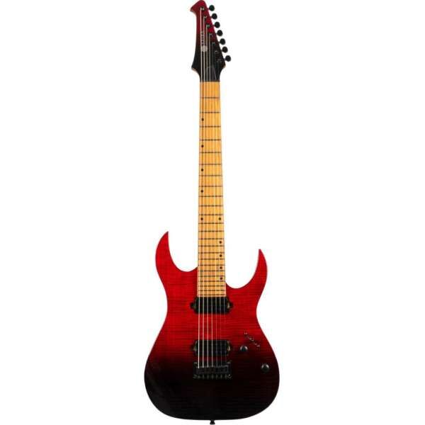 SPIRA Guitars S-457 Transparent Red