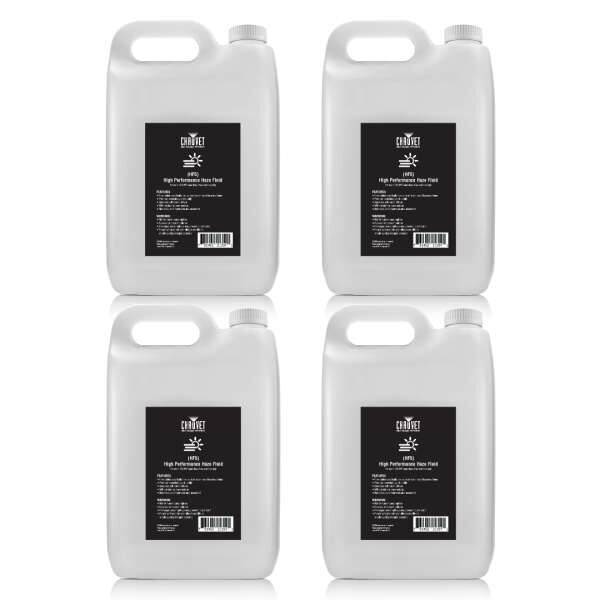 Chauvet Professional High Performance Haze Fluid - 4x 5 liters