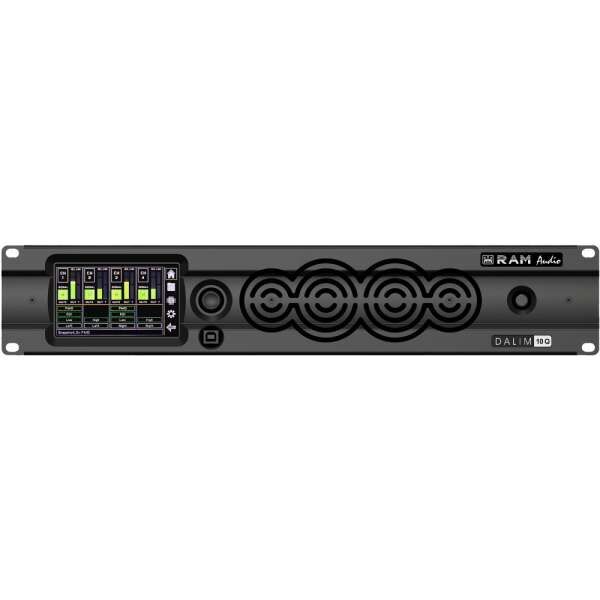 Ram Audio DALIM 10Q DANTE 4 Kanal Verstärker mit DANTE