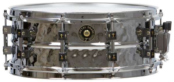 Tamburo SD 1455CR-PX Snare Drum gehämmerter Stahl mit Chrom-Finish