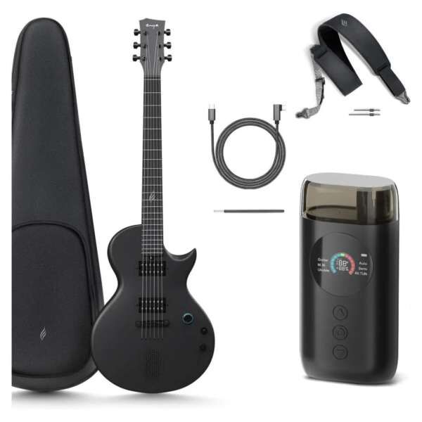 Enya Nova Go Sonic E-Gitarre schwarz