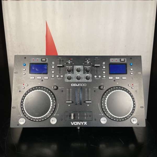 Vonyx CDJ500 Amplified Double Player CD/MP3/USB/Bluetooth | B-Ware