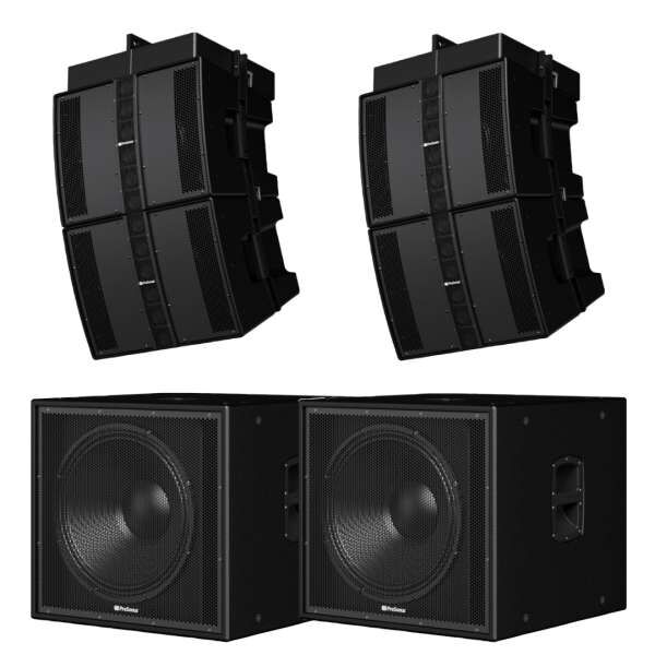 Presonus CDL10P Line Array Set 1 aktiv