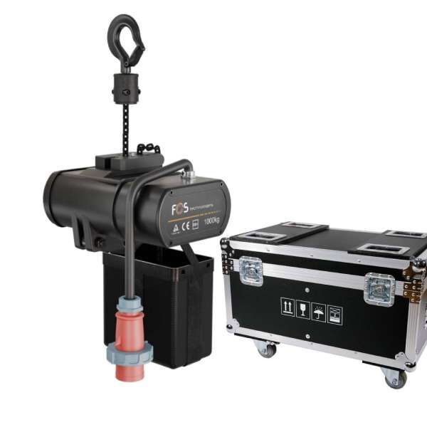 FOS KYRA 1000 D8+ Motorkettenzug Set inkl. Flightcase