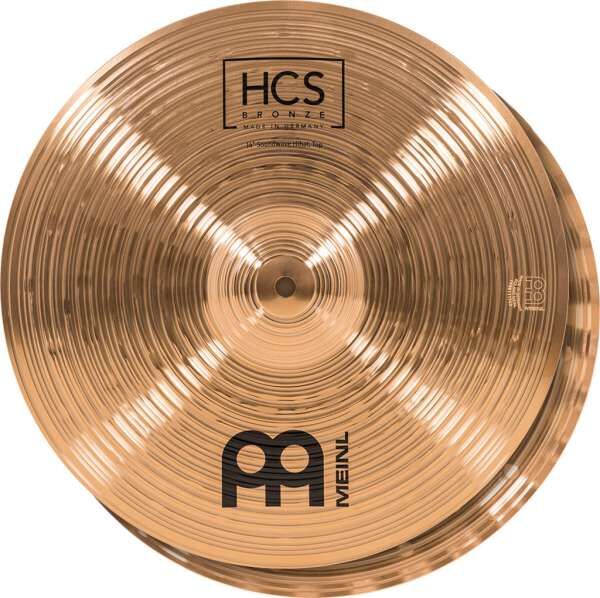 Meinl HCSB14SWH Cymbal Hcs 14 inchHihat Pair