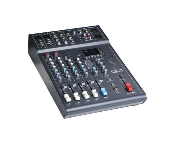 Studiomaster Club XS6+ Mischpult mit Effekten, Bluetooth und USB