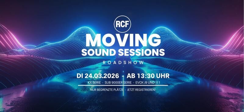 RCF Moving Sound Sessions