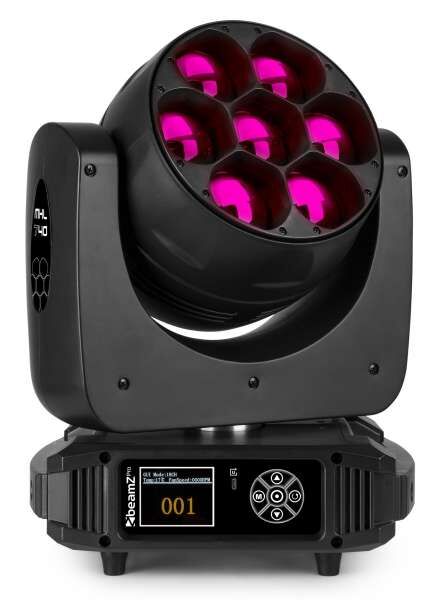 BeamZ Professional MHL740 - LED Wash Movinghead 7x40W