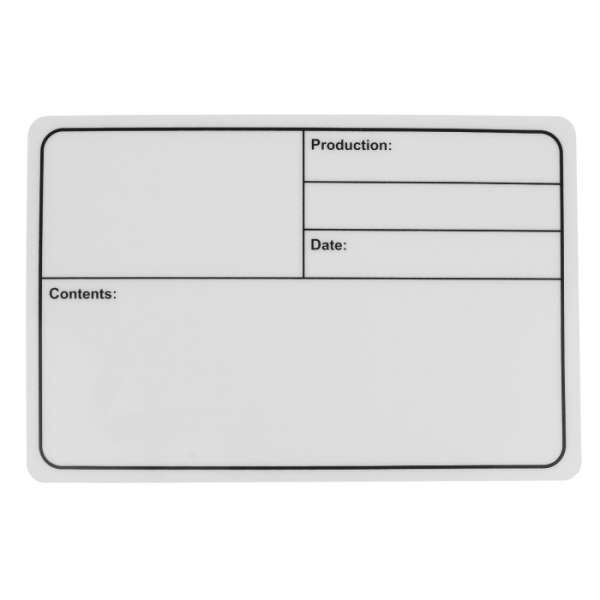 Showgear Flight Case Label 290 x 190 mm