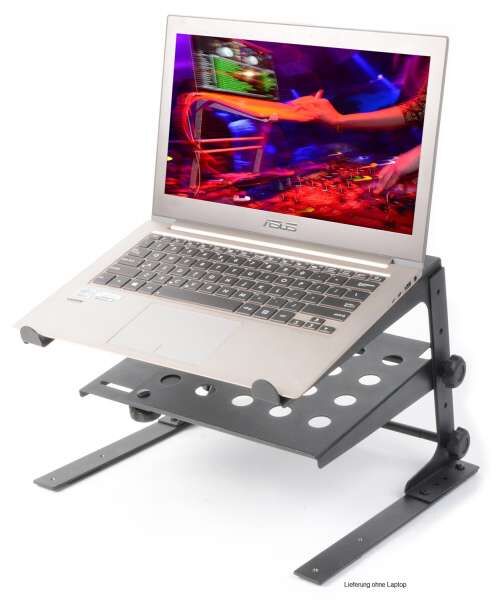 Power Dynamics DJLS2 Laptopständer mit Ablage