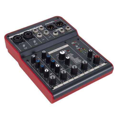 Proel MQ6FX 6 Kanal Kompaktmixer mit Effekten