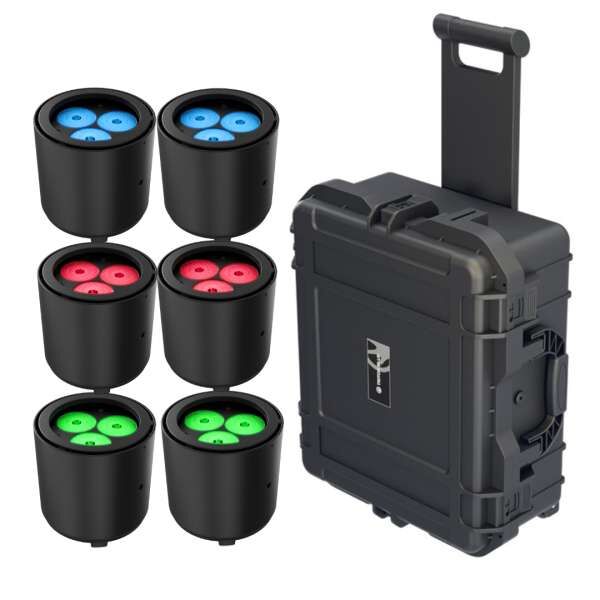 Triton Blue 6 x Hydro B60 Set inkl. Koffer