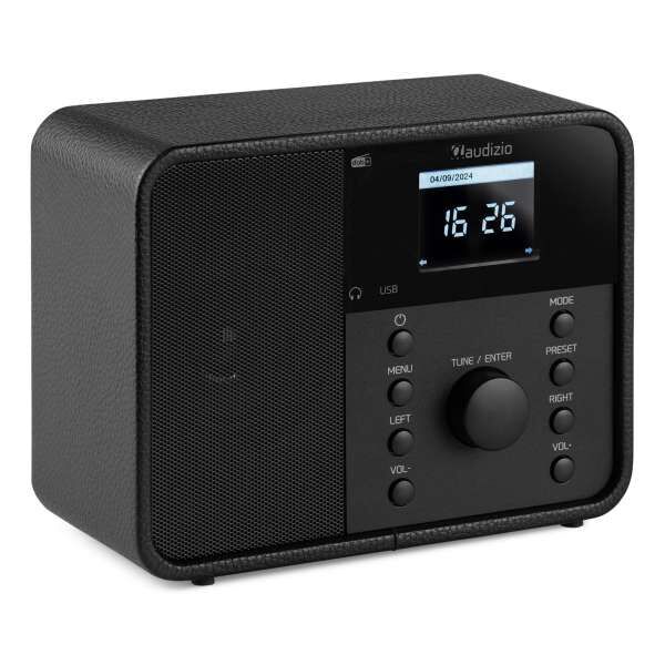 Audizio Nardo Internet DAB+ Radio schwarz